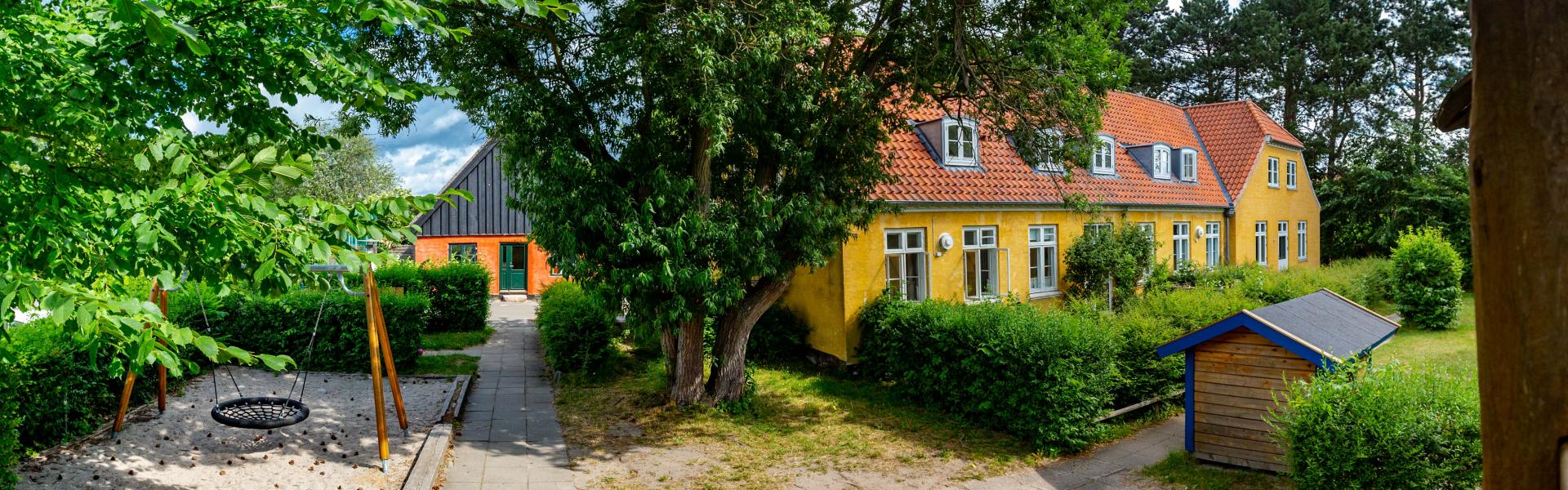 Skolebygning på Fuglsanggårds Allé